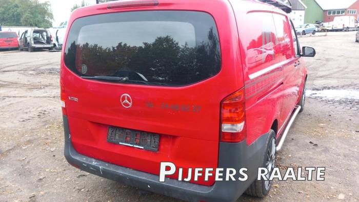 Mercedes Vito 1.6 109 CDI 16V Salvage vehicle (2015, Red)