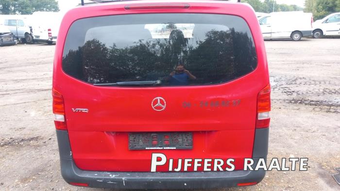 Mercedes Vito 1.6 109 CDI 16V Salvage vehicle (2015, Red)