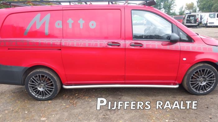 Mercedes Vito 1.6 109 CDI 16V Salvage vehicle (2015, Red)