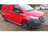 Mercedes Vito 1.6 109 CDI 16V Salvage vehicle (2015, Red)