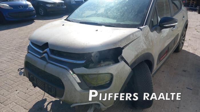 Citroen C3 1.2 Vti 12V PureTech Vehículo de desguace (2022, Gris)