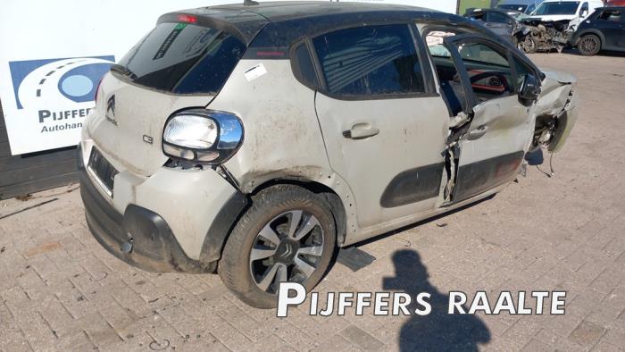Citroen C3 1.2 Vti 12V PureTech Vehículo de desguace (2022, Gris)