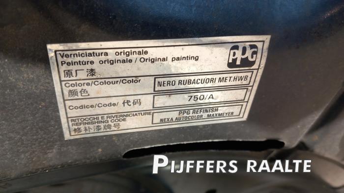 Fiat Punto Evo 1.4 Vehículo de desguace (2010, Negro)