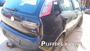Fiat Punto Evo 1.4 Vehículo de desguace (2010, Negro)