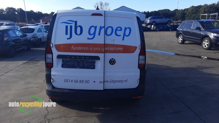Volkswagen Caddy Cargo V 2.0 TDI BlueMotionTechnology Épave (2021, Blanc)