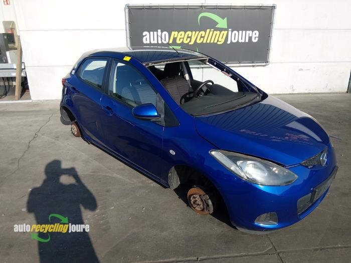 Mazda 2 1.3 16V S-VT Schrottauto (2007, Blau)