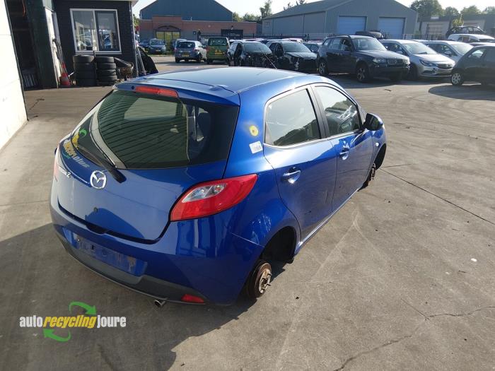 Mazda 2 1.3 16V S-VT Schrottauto (2007, Blau)