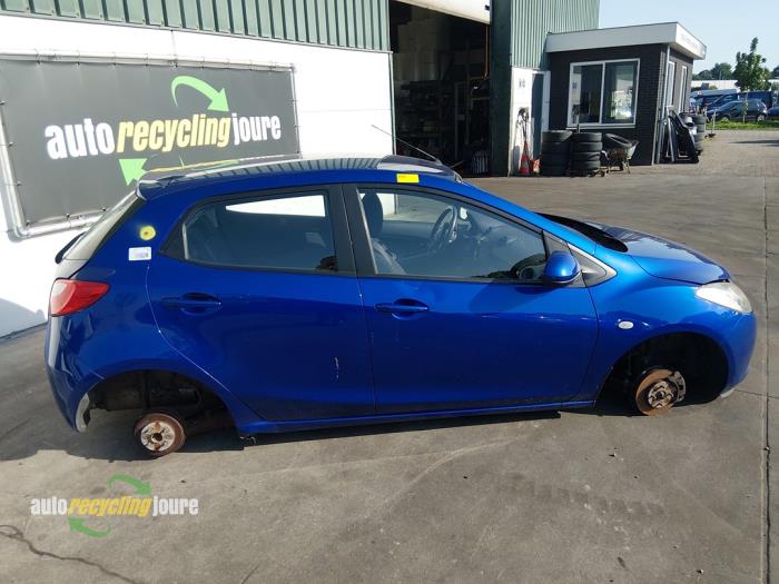 Mazda 2 1.3 16V S-VT Schrottauto (2007, Blau)