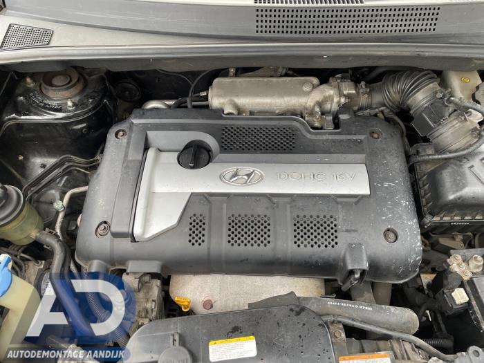 Hyundai Tucson 2.0 16V CVVT 4x2 Vehículo de desguace (2006, Negro)