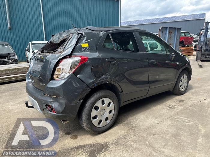 Opel Mokka/Mokka X 1.4 Turbo 16V 4x2 Épave (2016, Gris)