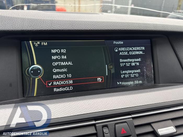 BMW 5 serie Touring 535d 24V Skrotfordon (2011, BLAUW)