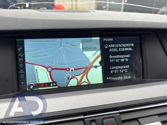 BMW 5 serie Touring 535d 24V Skrotfordon (2011, BLAUW)