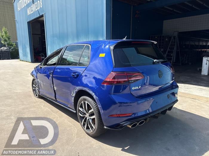 Volkswagen Golf VII 1.5 TSI Evo BMT 16V Samochód złomowany (2018, Niebieski)