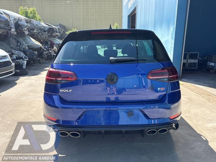 Volkswagen Golf VII 1.5 TSI Evo BMT 16V Samochód złomowany (2018, Niebieski)