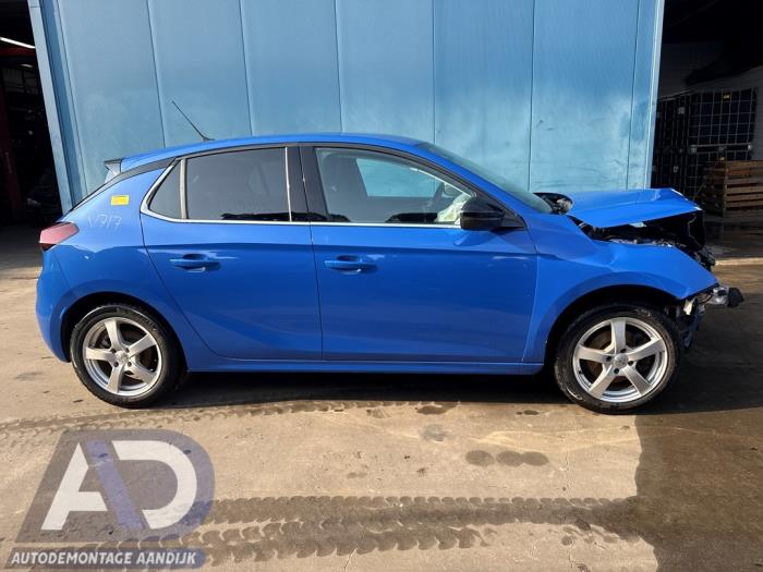 Opel Corsa F 1.5 CDTI 100 Samochód złomowany (2021, Niebieski)