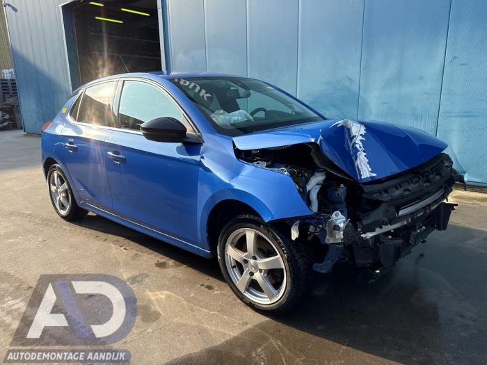 Opel Corsa F 1.5 CDTI 100 Samochód złomowany (2021, Niebieski)