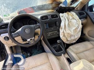 Volkswagen Golf VI 1.2 TSI BlueMotion Épave (2010, Bleu, Gris)