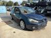 Volkswagen Golf VI 1.2 TSI BlueMotion Épave (2010, Bleu, Gris)