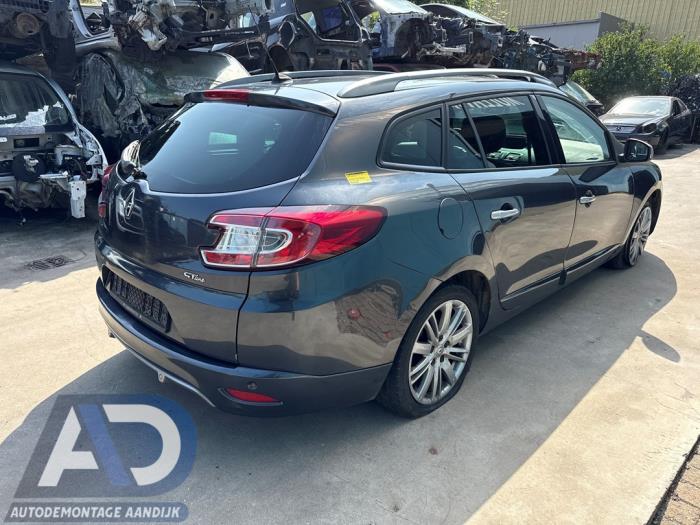 Renault Megane III Grandtour 1.5 dCi 110 Skrotfordon (2012, GRIJS)