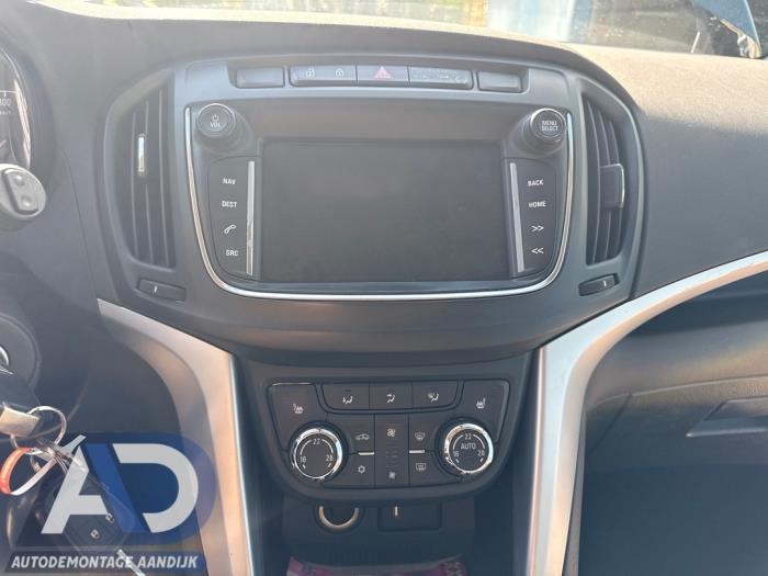 Opel Zafira Tourer 2.0 CDTI 16V 170 Ecotec Samochód złomowany (2017, Niebieski)