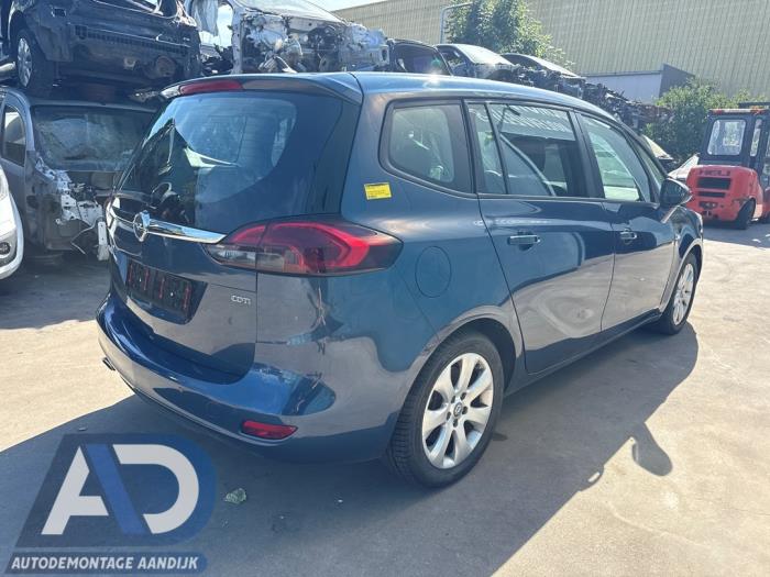 Opel Zafira Tourer 2.0 CDTI 16V 170 Ecotec Samochód złomowany (2017, Niebieski)