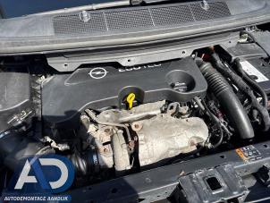 Opel Zafira Tourer 2.0 CDTI 16V 170 Ecotec Samochód złomowany (2017, Niebieski)