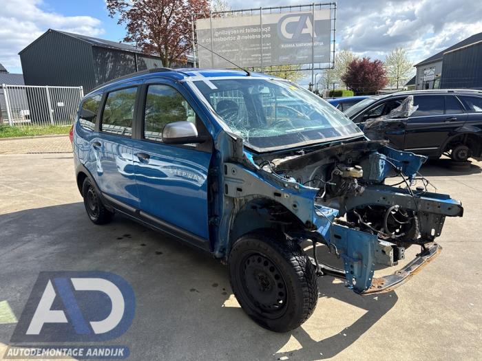 Dacia Lodgy 1.2 TCE 16V Épave (2017, Bleu)