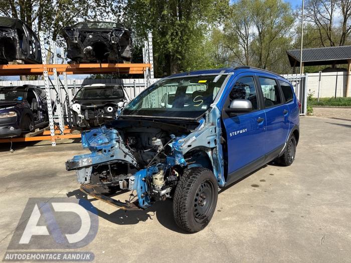 Dacia Lodgy 1.2 TCE 16V Épave (2017, Bleu)