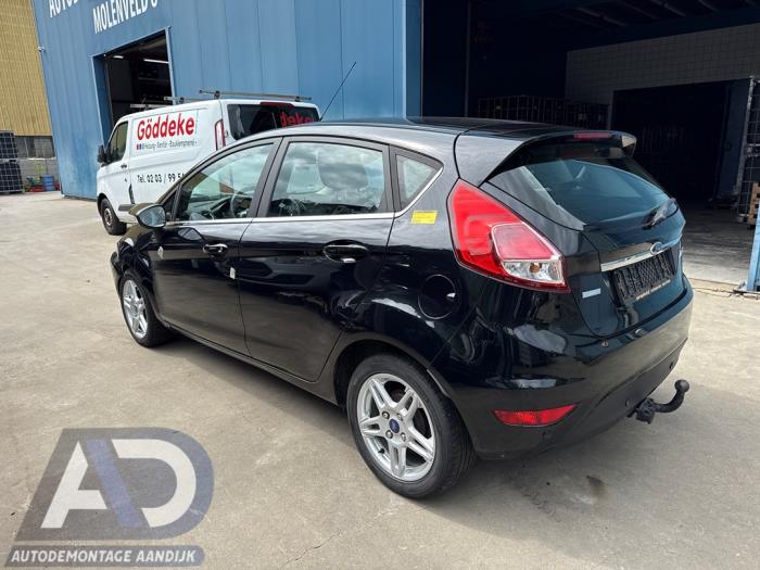 Ford Fiesta 6 1.0 EcoBoost 12V 100 Samochód złomowany (2014, Czarny)