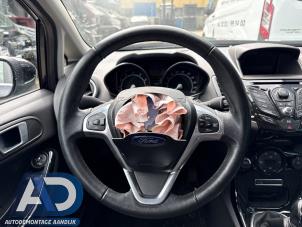 Ford Fiesta 6 1.0 EcoBoost 12V 100 Samochód złomowany (2014, Czarny)