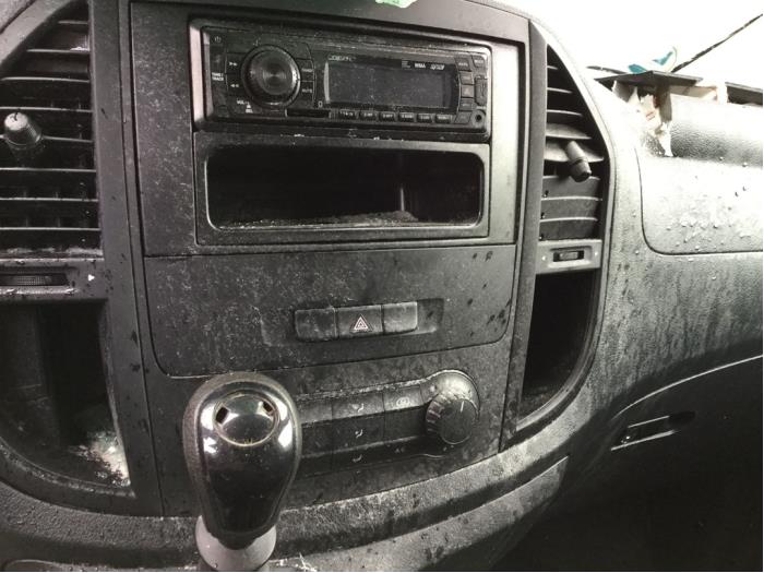 Mercedes Vito 1.6 109 CDI 16V Vehículo de desguace (2016, Amarillo)