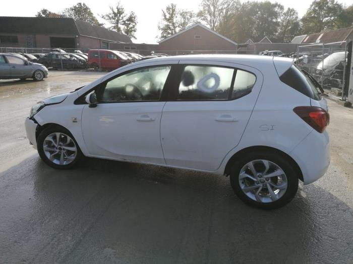 Opel Corsa E 1.4 16V Épave (2019, Blanc)