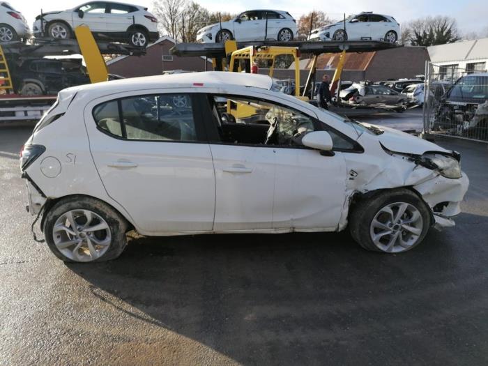 Opel Corsa E 1.4 16V Épave (2019, Blanc)