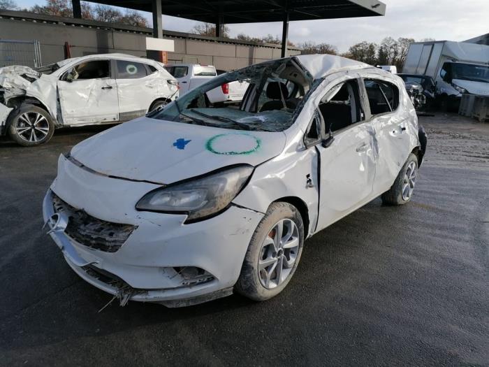 Opel Corsa E 1.4 16V Épave (2019, Blanc)