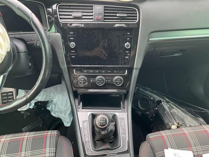 Volkswagen Golf VII 2.0 GTI 16V Performance Package Épave (2019, Noir)