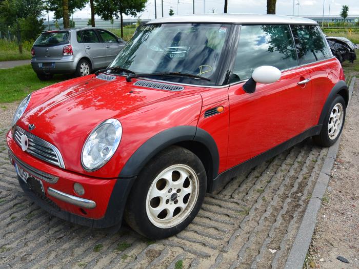 Auto, Mini One D, Miniapprox.s, Limousine, Modell 2001-rot