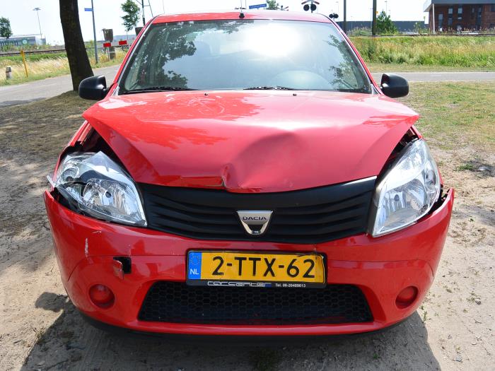 Dacia Sandero I 1.4 LPG Salvage vehicle (2011, Red)