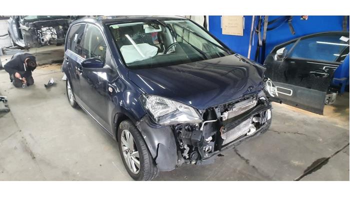 Seat Mii 1.0 12V Schrottauto (2015, Metallic, Blau)