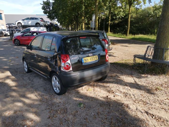 Kia Picanto 1.1 12V Salvage vehicle (2009, Black)