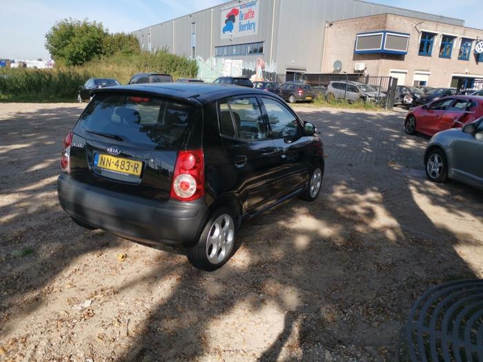Kia Picanto 1.1 12V Salvage vehicle (2009, Black)