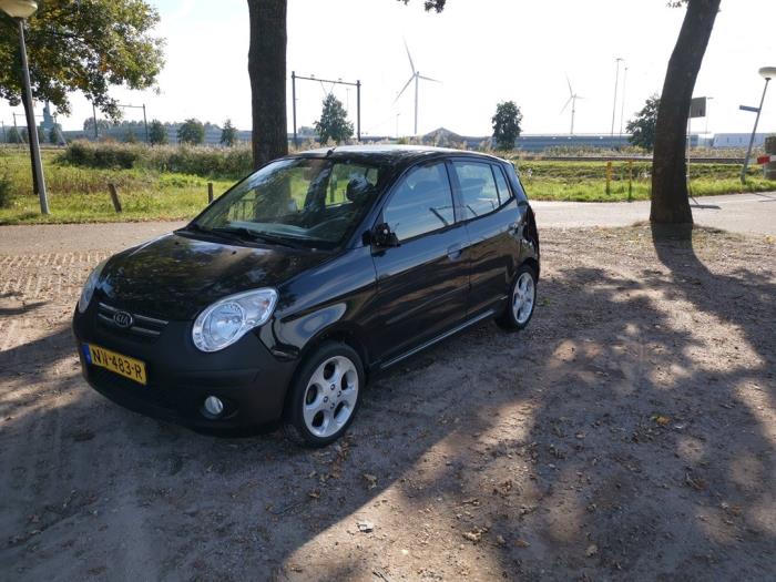 Kia Picanto 1.1 12V Salvage vehicle (2009, Black)