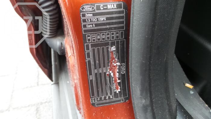 Ford C-Max Samochód złomowany (2016, Czerwony)