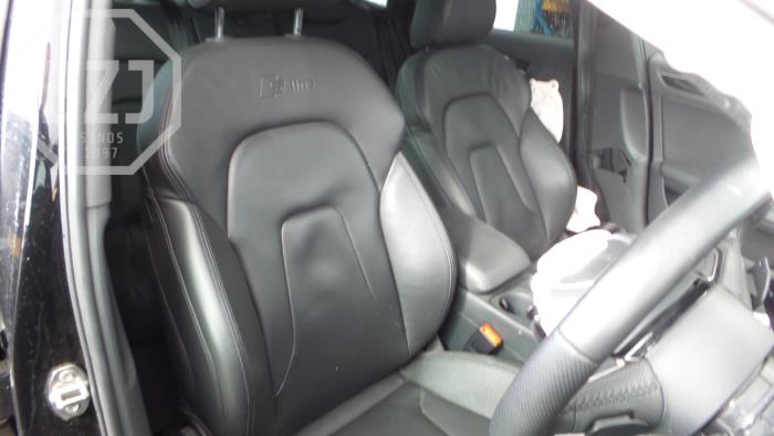 Audi A4 Épave (2014, Noir)