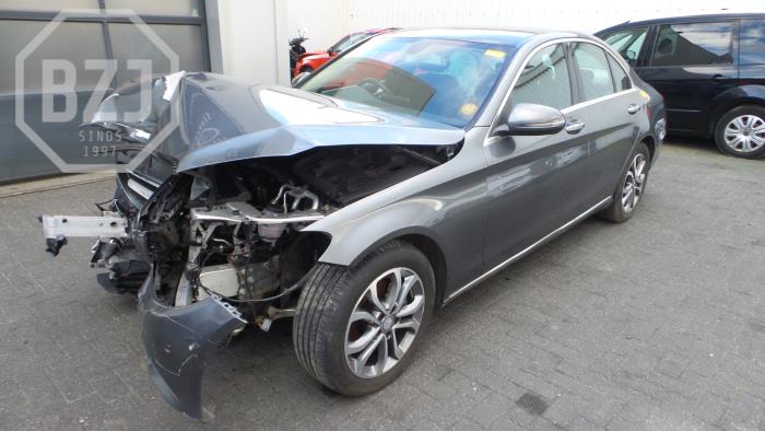 Mercedes C C-220 2.2 CDI BlueTEC, C-220 d 16V Schrottauto (2016, Grau)