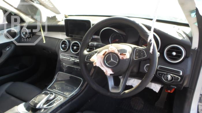 Mercedes C C-250 2.2 CDI 16V BlueTEC, C-250d Épave (2016, Argenté)