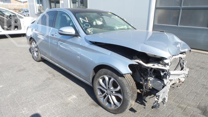 Mercedes C C-250 2.2 CDI 16V BlueTEC, C-250d Épave (2016, Argenté)