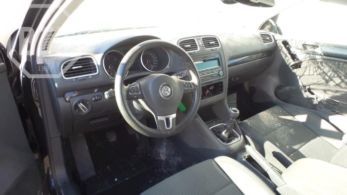 Volkswagen Golf VI 2.0 TDI 16V Salvage vehicle (2010, Black)