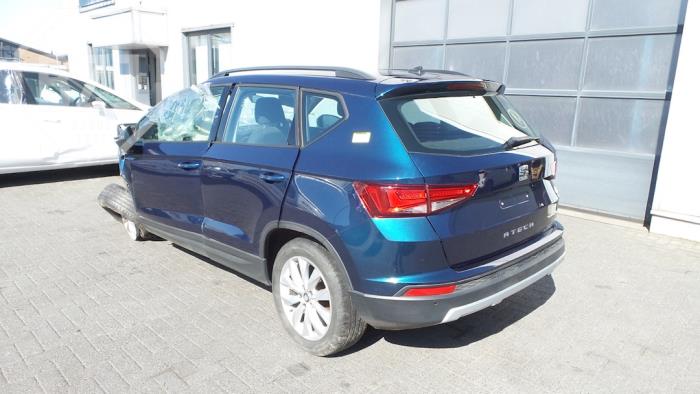 Seat Ateca 1.6 TDI 16V Épave (2017, Bleu)
