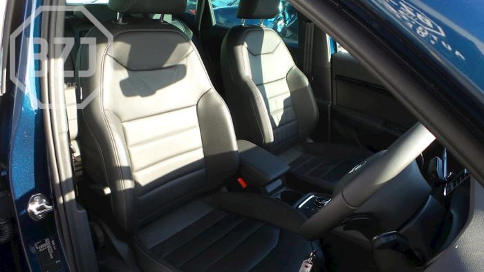 Seat Ateca 2.0 TDI 16V Épave (2020, Métallisé, Bleu)