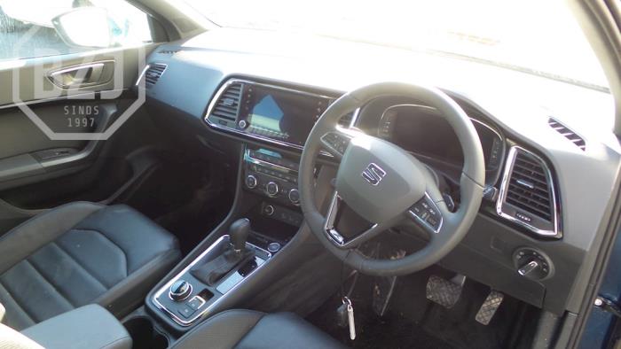 Seat Ateca 2.0 TDI 16V Épave (2020, Métallisé, Bleu)